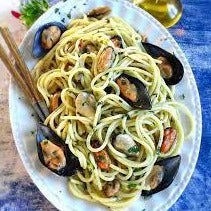 Tagliolini with mussels