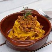 Tagliatelle with ragu