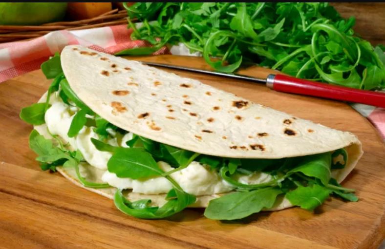 Piadina squacquerone e rucola