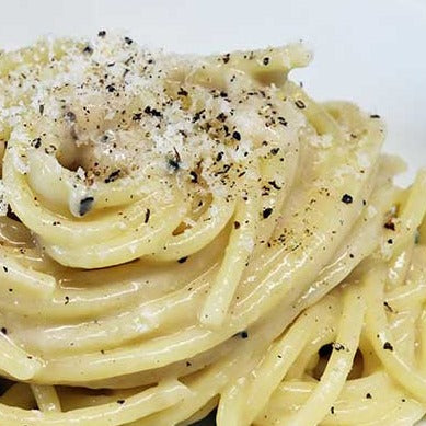 Spaghetti cacio e pepe VEG